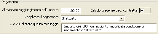 Gestione pagamenti con tratte